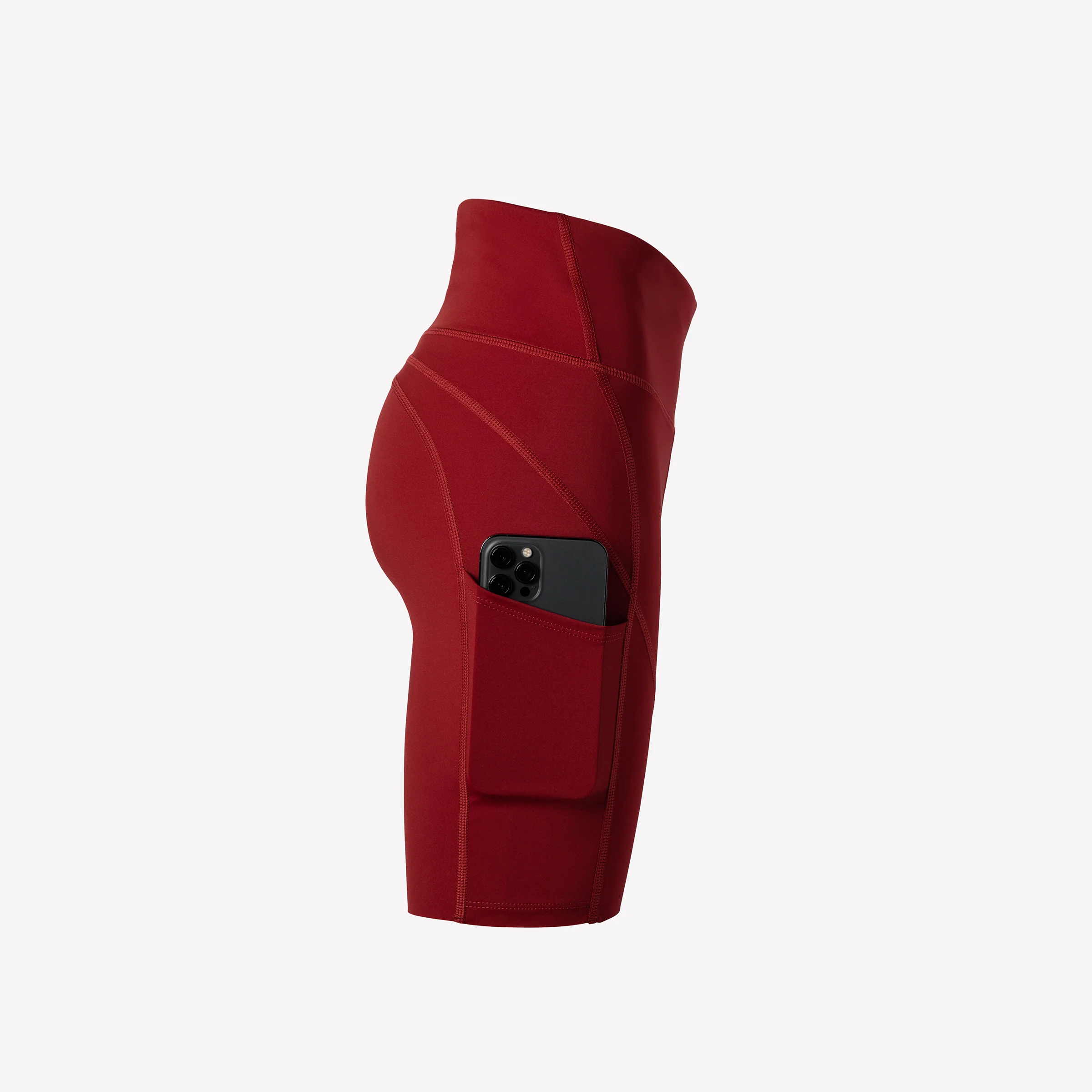 Aero Lite II Bike Short - Merlot - Image 7