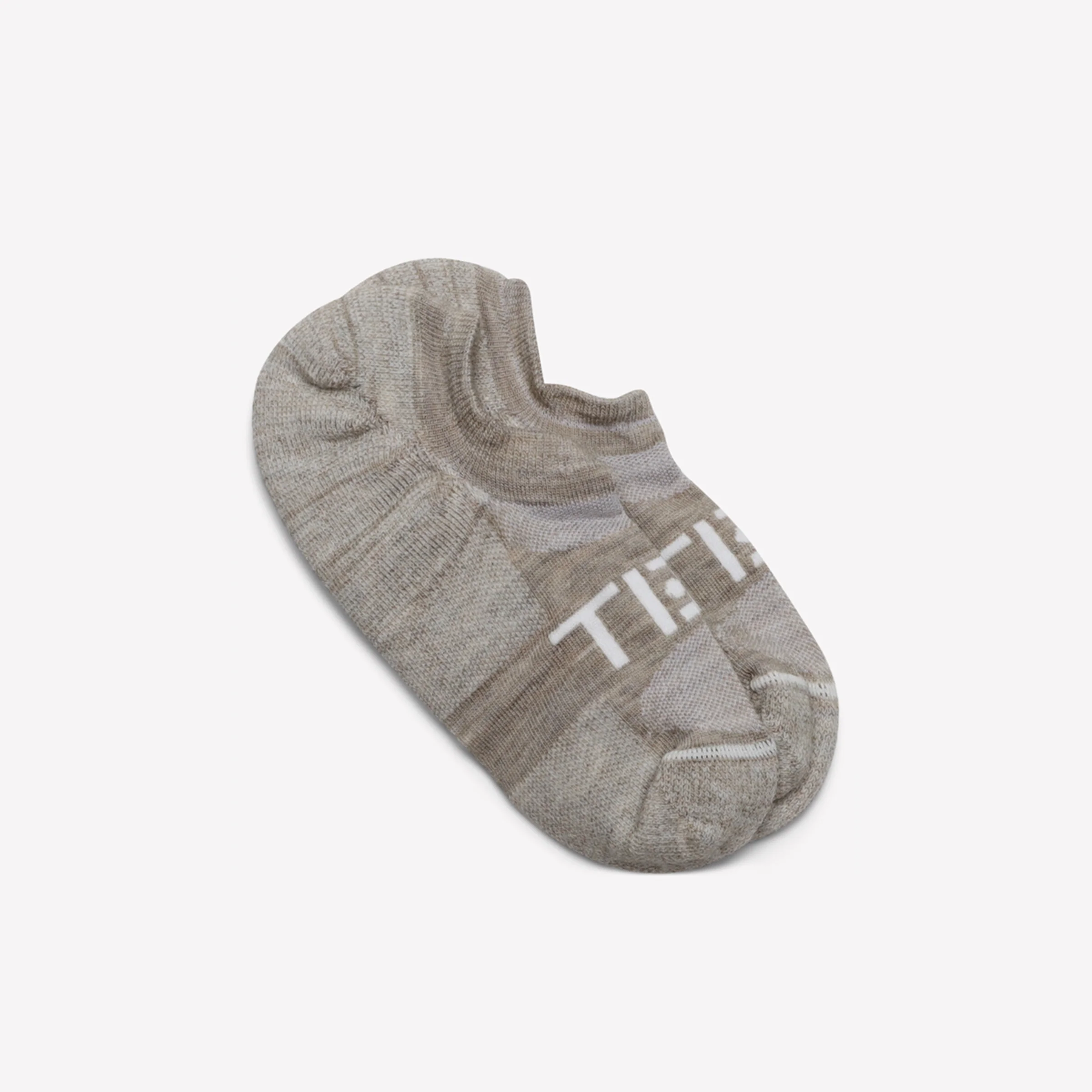 Low-cut Performance Wool Socks - Oatmeal/White - Image 3